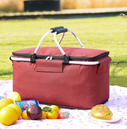 กระเป๋าเก็บอุณหภูมิ,กระเป๋าเก็บความร้อนเย็นพับได้,ขนาด42*23*23cm