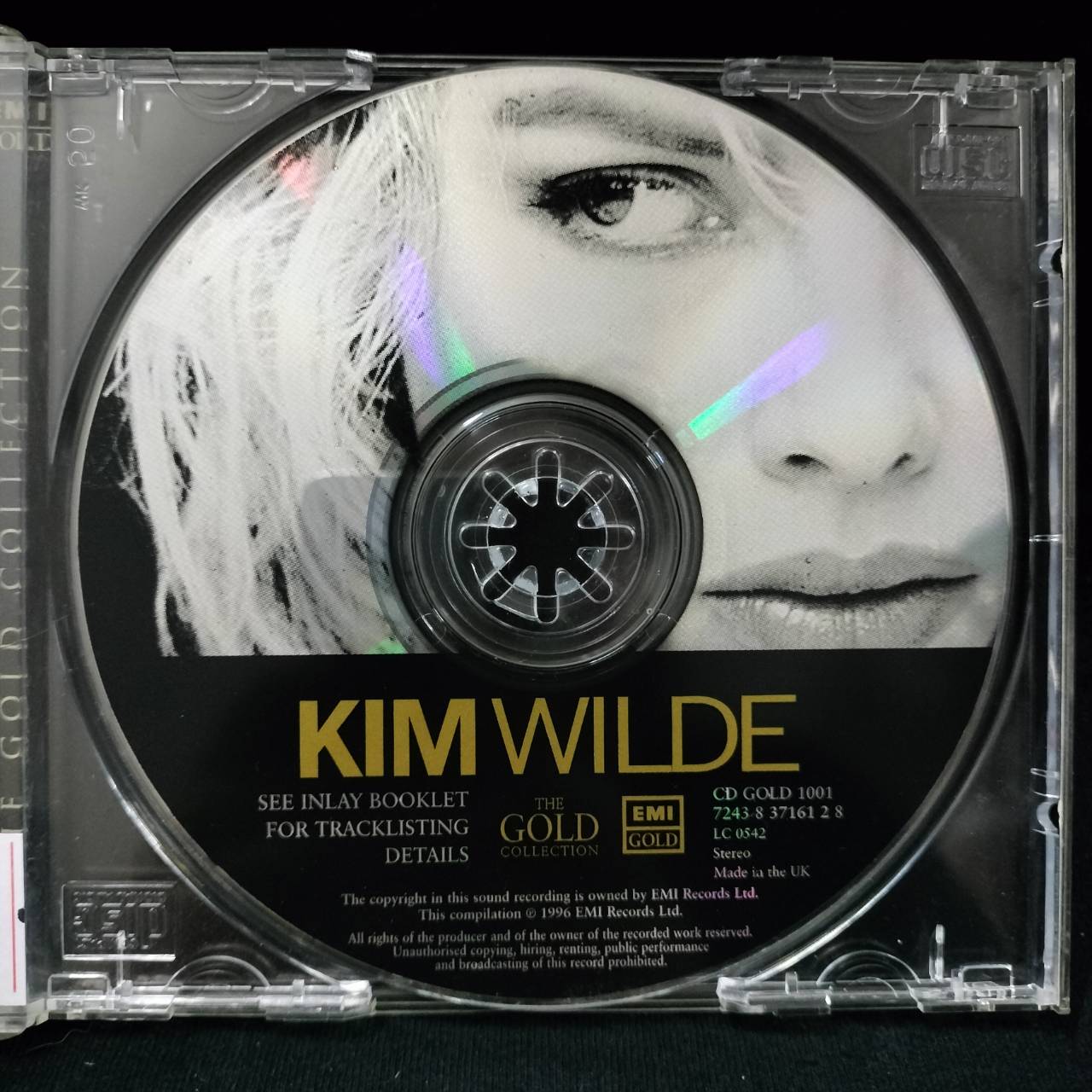 Kim Wilde – Greatest Hits - The Gold Collection / UK / ฝากล่องร้าว / แผ่นดี