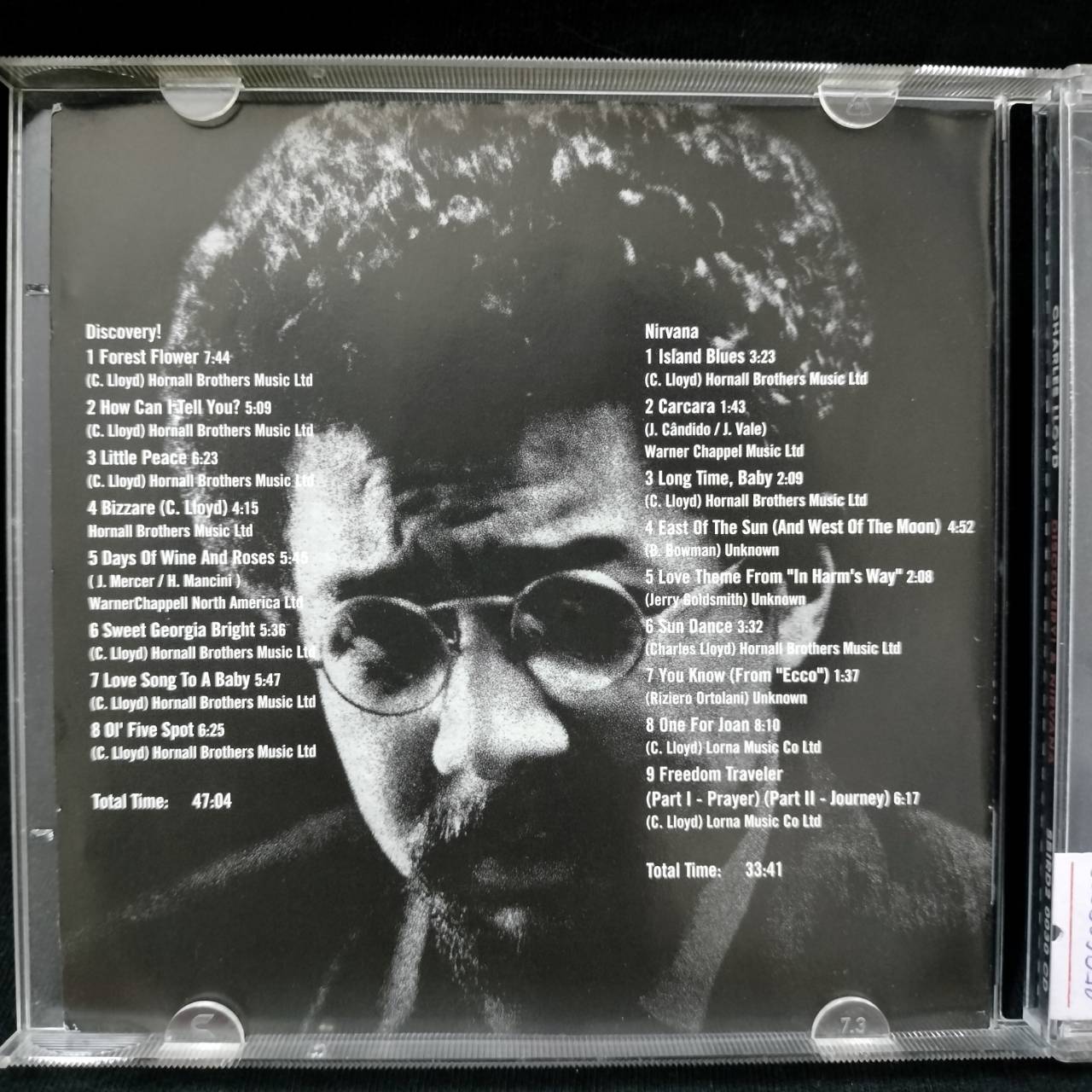 Charles Lloyd – Discovery! & Nirvana / EU / ถาดใส่ซีดีหัก / 2CD / แผ่นดี
