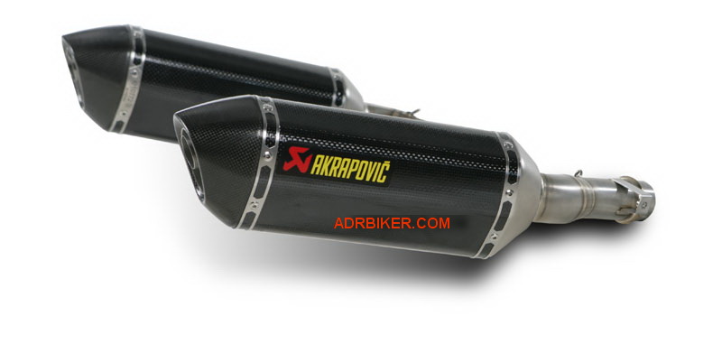ท่อคู่ Akrapovic สำหรับ Z1000, Z1000sx ปี 10+ (For Exhibition only)