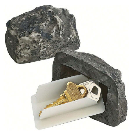 ก้อนหินปลอม,หินซ่อนกุญแจ,หินเก็บกุญแจ,หินซ่อนของ