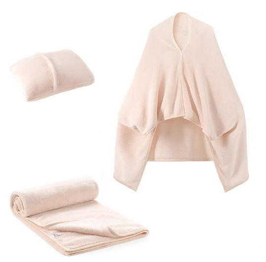 ผ้าห่มพกพา,หมอนพกพา,ขนาด100*150cm,สกรีนโลโก้,ราคาถูก,ขายดี