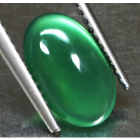 คาลซิโดนีสีเขียว (Green Chalcedony) 1.80 กะรัต