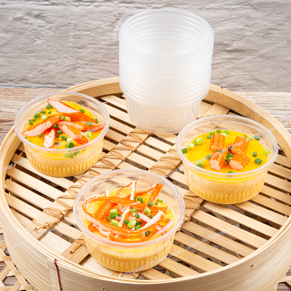 ถ้วยนึ่งอาหาร PPN 7 ออนซ์ (50 ใบ/ห่อ) (EPP) (09-1435)