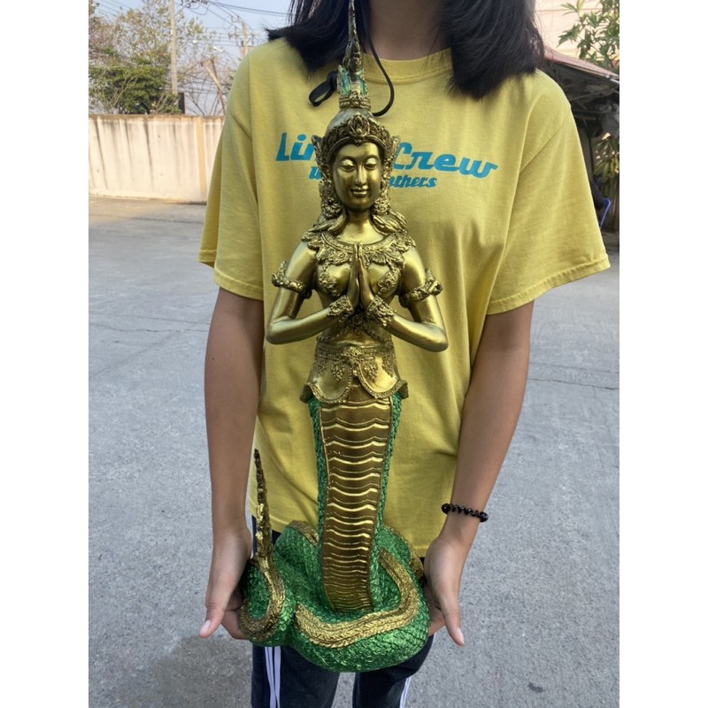 ปู่ศรีสุทโธย่าศรีปทุมมา สูง 25 นิ้ว องค์ยืนใหญ่ เนื้อเรซิ่น