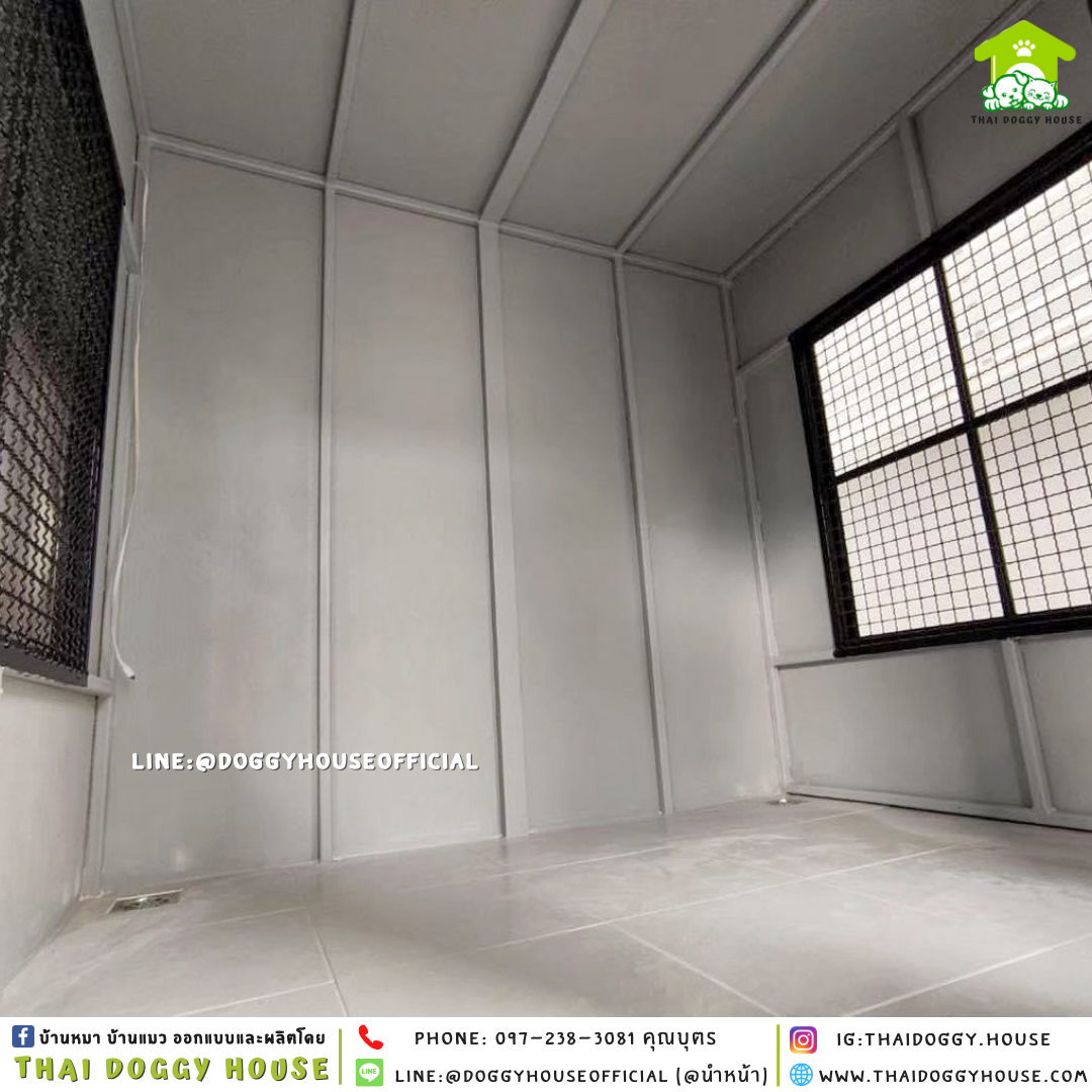 บ้านหมา รุ่นยอดฮิต แบบบ้าน 𝐁𝐎𝐗 𝐒𝐓𝐘𝐋𝐄
