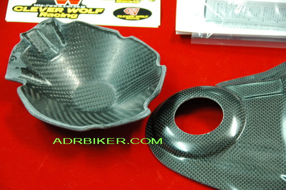 ฝาครอบคลัทช์และตัวจ่ายไฟ Clever Wolf คาร์บอนเคฟล่าห์ สำหรับ GSXR1000 2009-2016