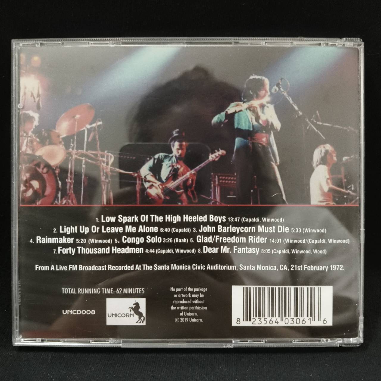 Traffic – Santa Monica Shakedown / ไม่ระบุ / แผ่นสภาพนางฟ้า