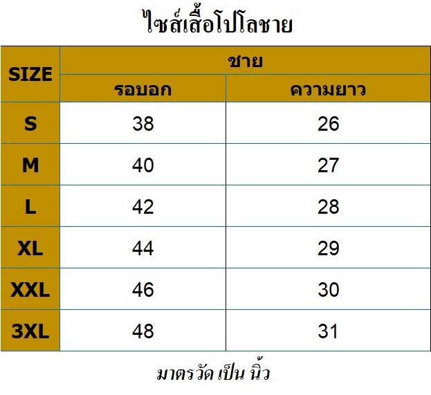 เสื้อโปโลชาย เสื้อโปโลสีดำ แขนจั๊ม