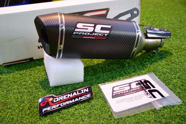 SC Project Slip-on รุ่น SC1-M (Carbon) สำหรับ S1000RR 2020+ (For Exhibition only)