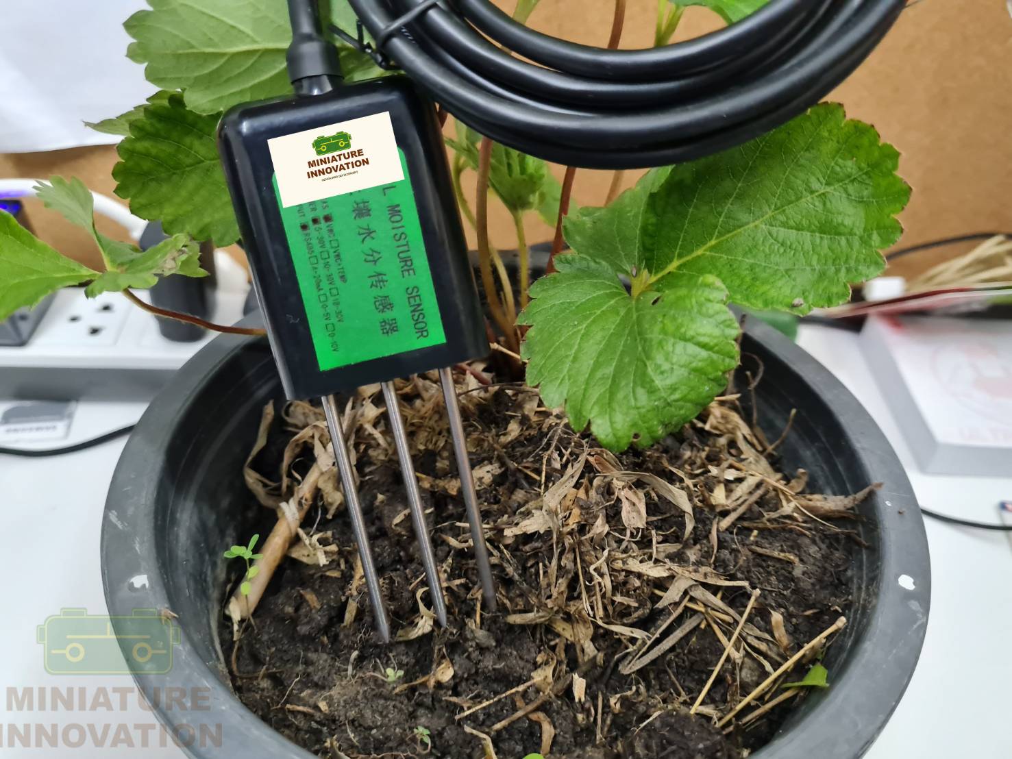 SOIL MOISTURE SENSOR OUTPUT RS485 INTERFACE เซ็นเซอร์วัดความชื้นในดิน Modbus RTU