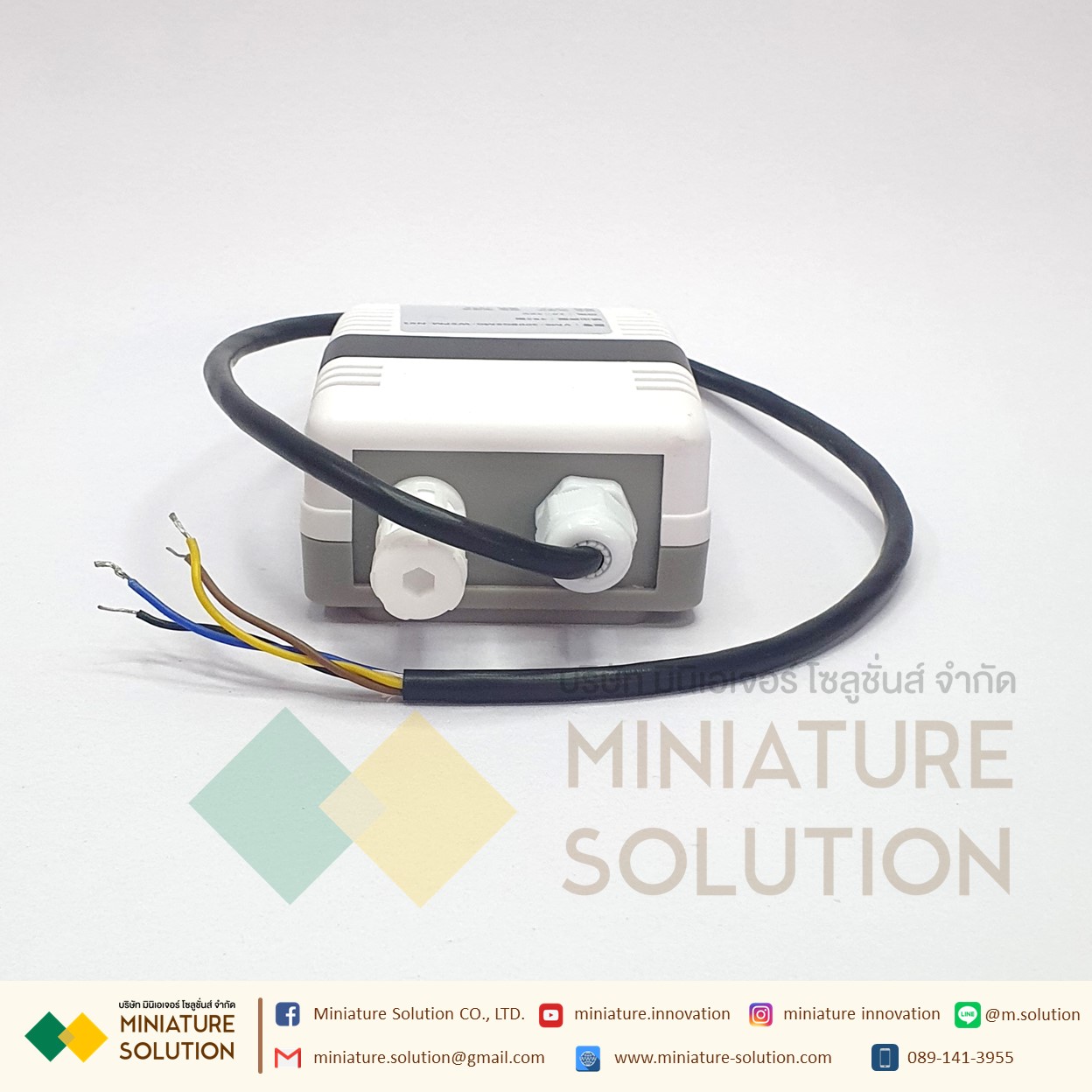 เซ็นเซอร์คุณภาพอากาศติดผนังแบบหลายองค์ประกอบ อุณหภูมิและความชื้น PM2.5 : ชนิด RS485 อุณหภูมิและความชื้น + PM2.5PM10 [จอแสดงผลหลอดดิจิตอล]