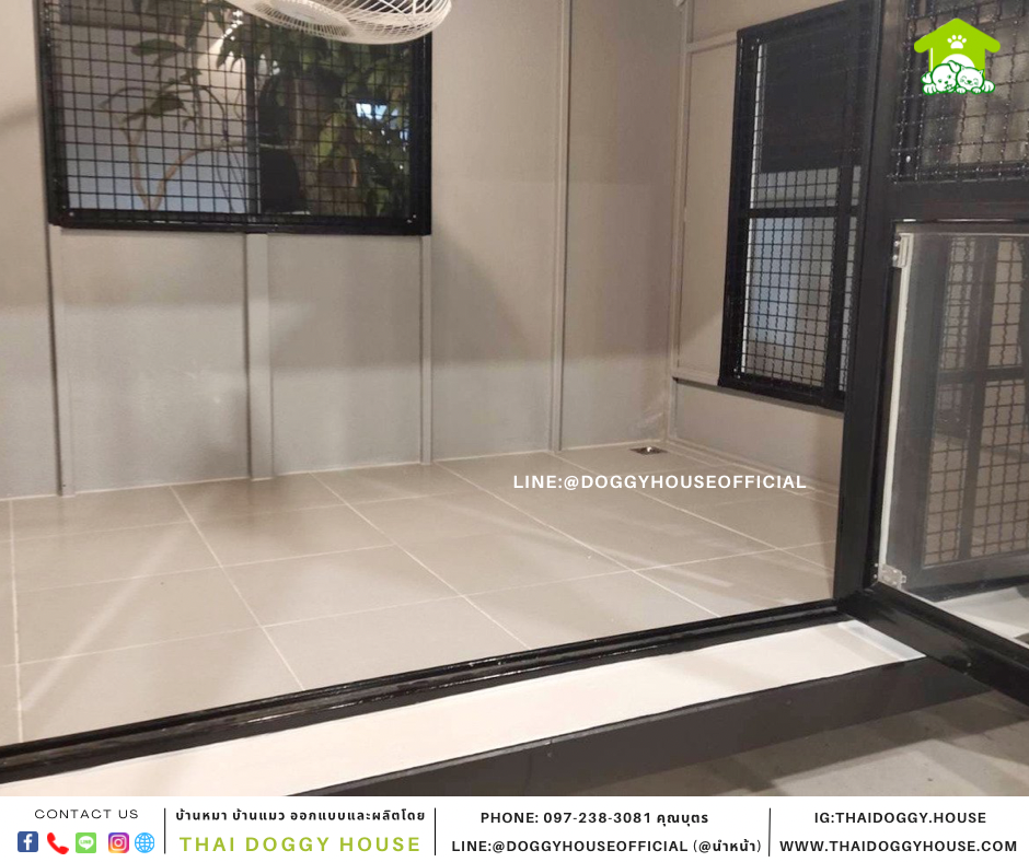 บ้านหมา แบบบ้าน BOX STYLE