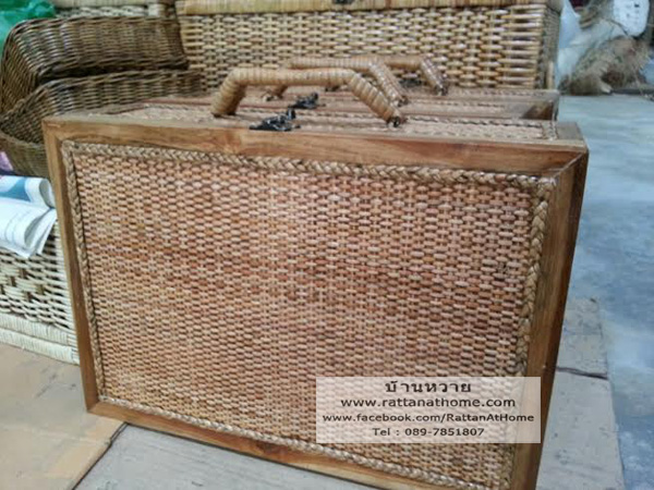 กระเป๋าเจมส์บอล กระเป๋าหวายเจมส์บอล กระเป๋าหวาย