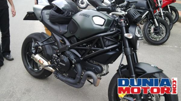 ท่อ Competition werkes slip-on สำหรับ Monster 1100evo, Diesel (For Exhibition only)