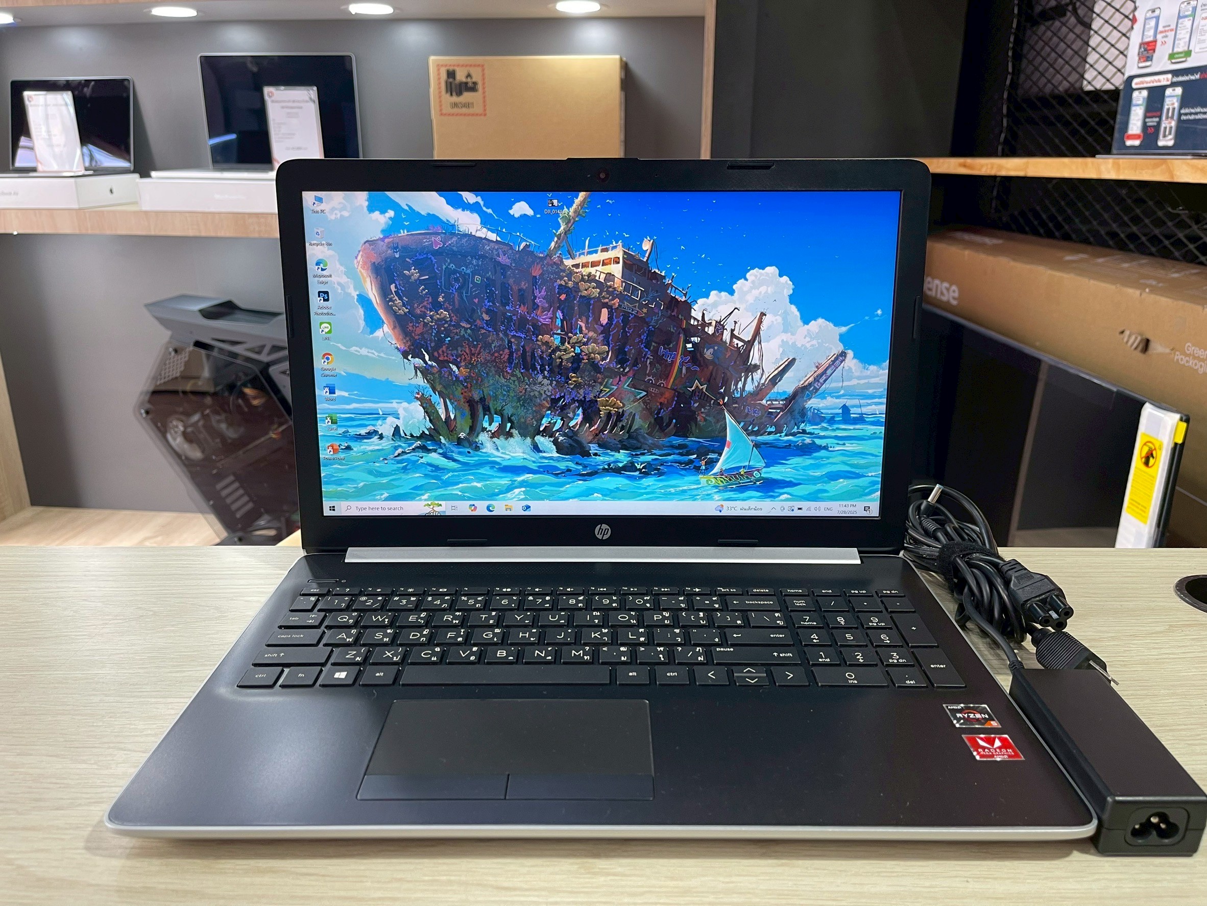 HP 15-DB1002AU (SILVER)