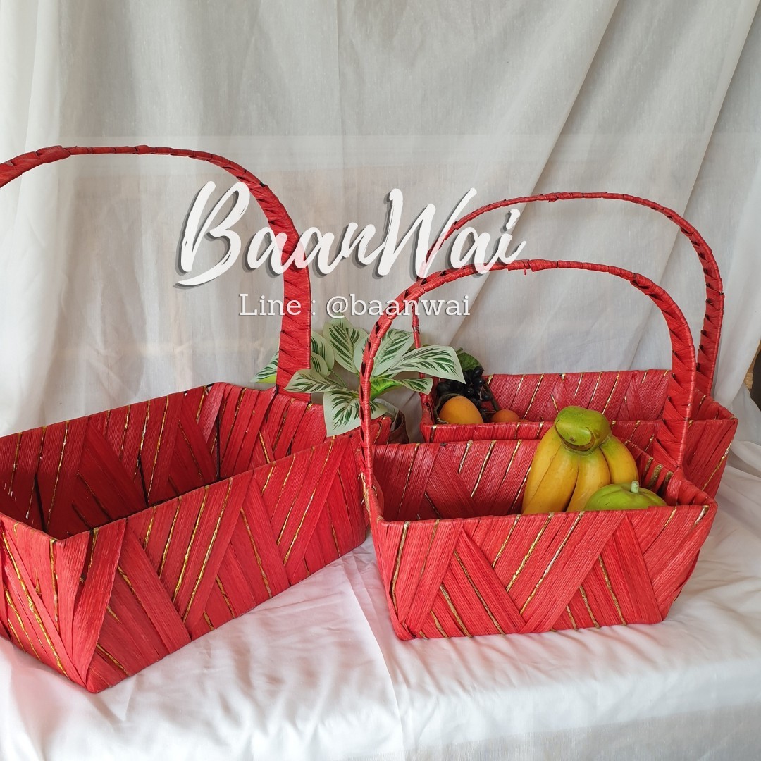 กระเช้า Code-005 VIP ทรงเหลี่ยม