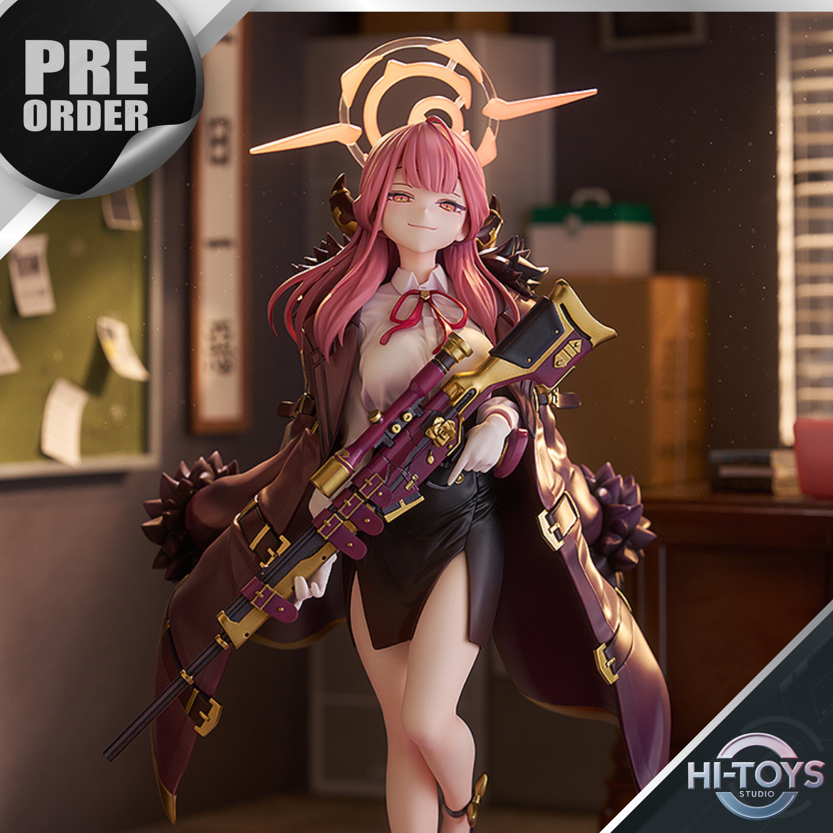 [26-10-2025] PRE ORDER - 𝗠𝗮𝘅 𝗙𝗮𝗰𝘁𝗼𝗿𝘆 - 1/7 Aru: Blue Archive