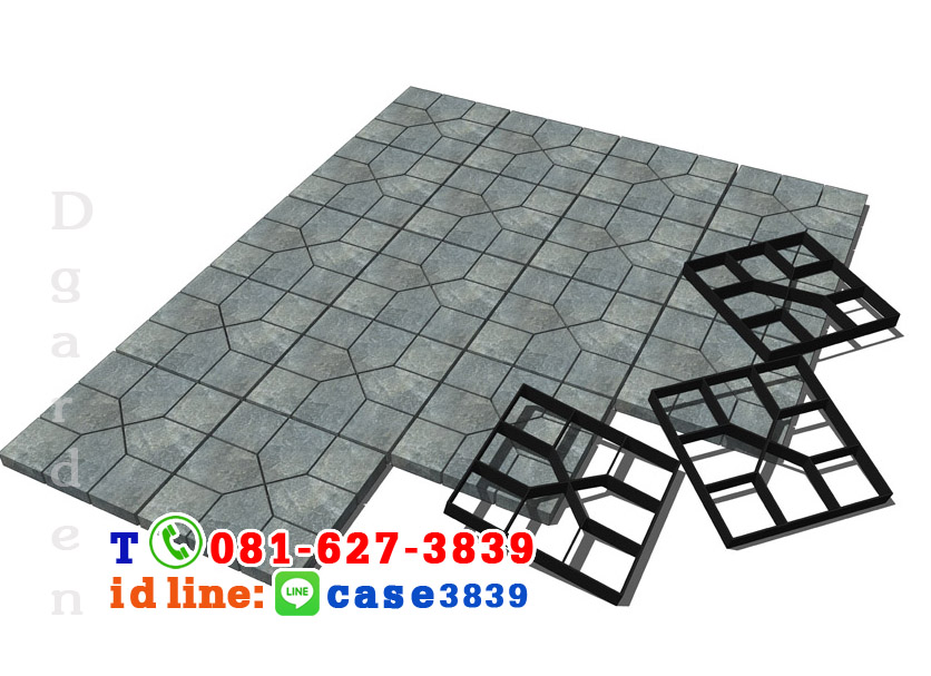 แม่พิมพ์ทางเดิน ลายจีน D7