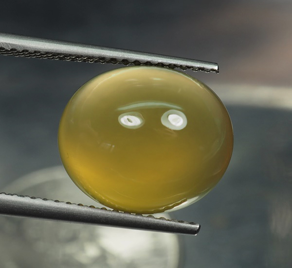 คาลซิโดนีสีเหลือง(Yellow Chalcedony) 6.35 กะรัต