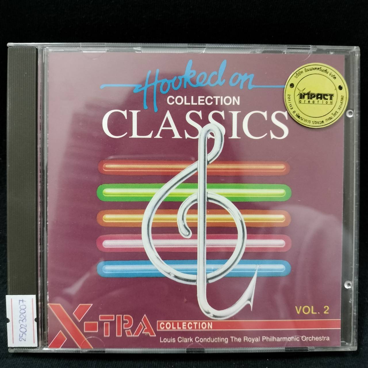 Louis Clark Conducting The Royal Philharmonic Orchestra – Hooked On Classics Vol. 2 / EEC / มีรอยบ้าง