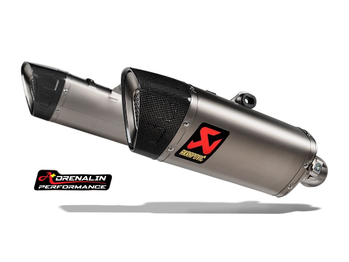ท่อ akrapovic สลิปออน สำหรับ Hypermotard 698 mono/RVE (For Exhibition only)
