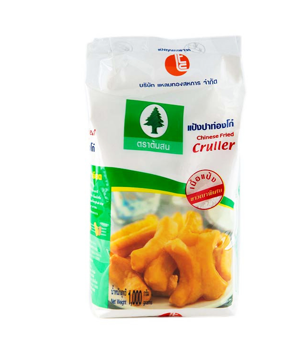 แป้งปาท่องโก๋ ตราต้นสนเขียว ขนาด 1 กก. Chinese Fried Cruller 1 kg.(01-0042)