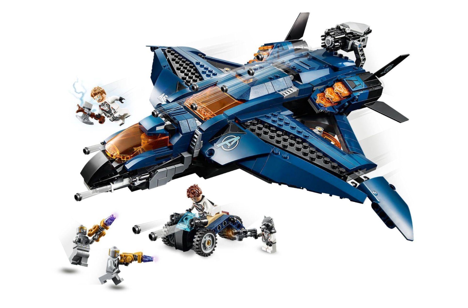 เลโก้จีน SY 1333 ชุด Avengers Endgame Avengers Ultimate Quinjet