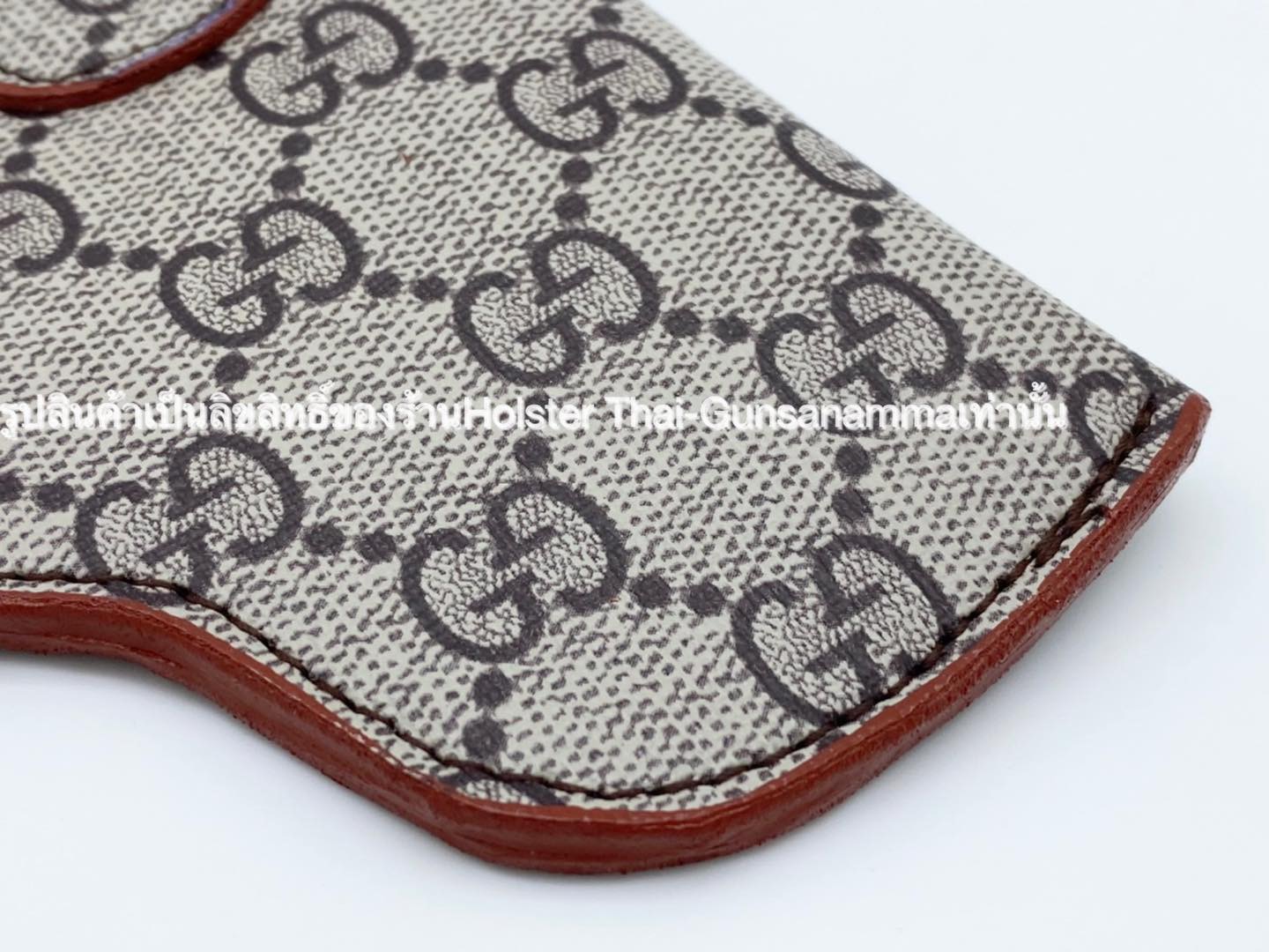 ซองพกในหนังลายGG ออโต้-ลูกโม่ มีครบทุกรุ่น (ถนัดขวา)