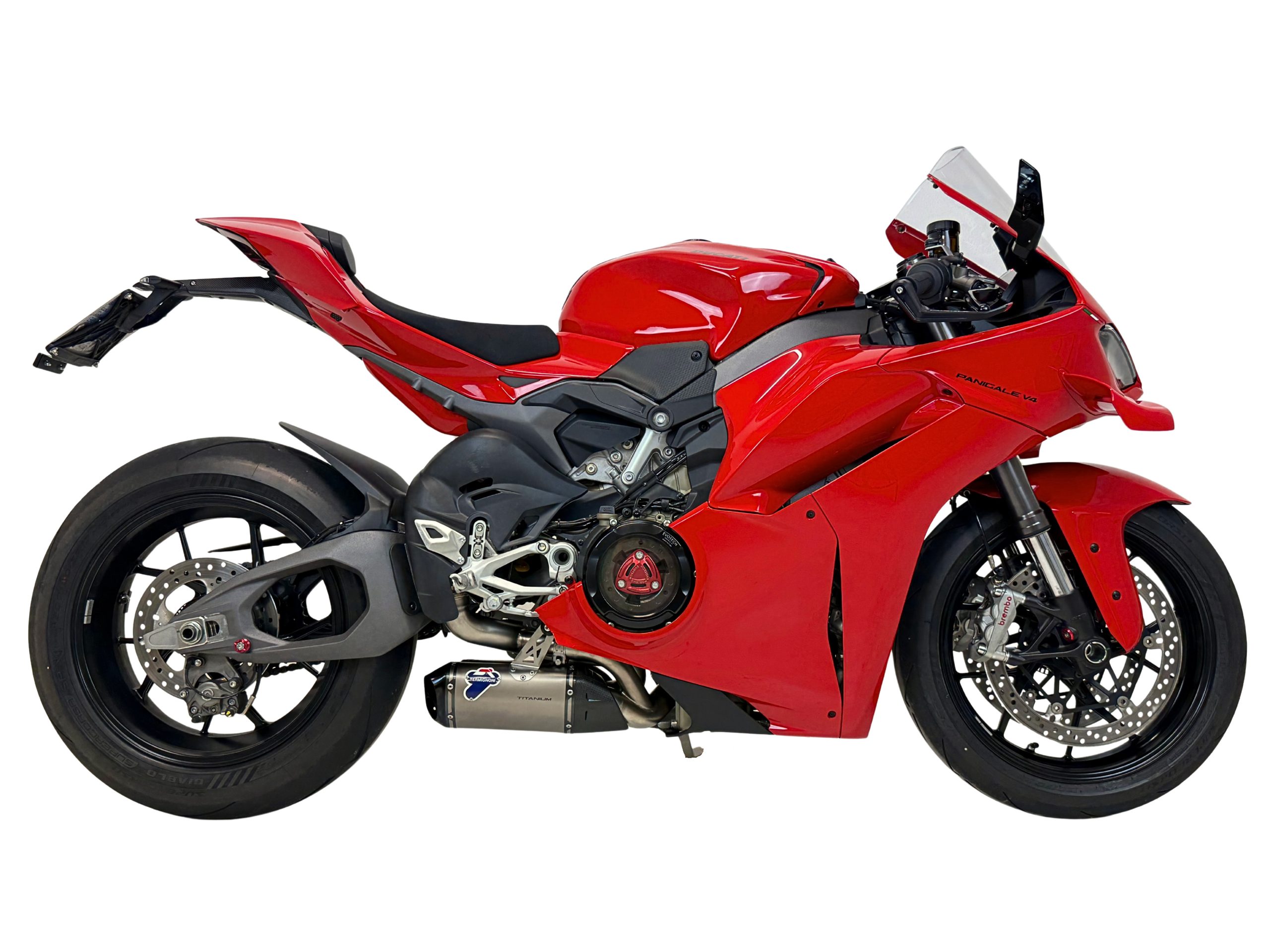 ท่อ termignoni สลืปออน สำหรับ Panigale V4 2025+ ออกล่าง