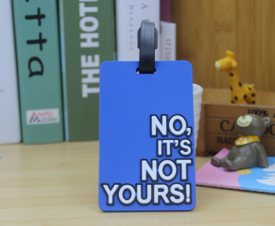 ป้ายติดกระเป๋าเดินทาง,Luggage Tag,แท็กติดกระเป๋ายางหยอด,ป้ายห้อยกระเป๋า