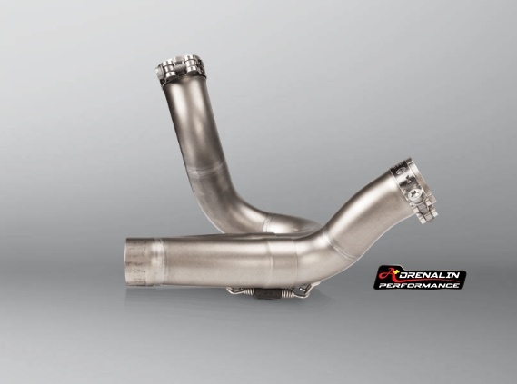 คอกลาง Akrapovic แสตนเลส สำหรับ Monster 937 (For Exhibition only)
