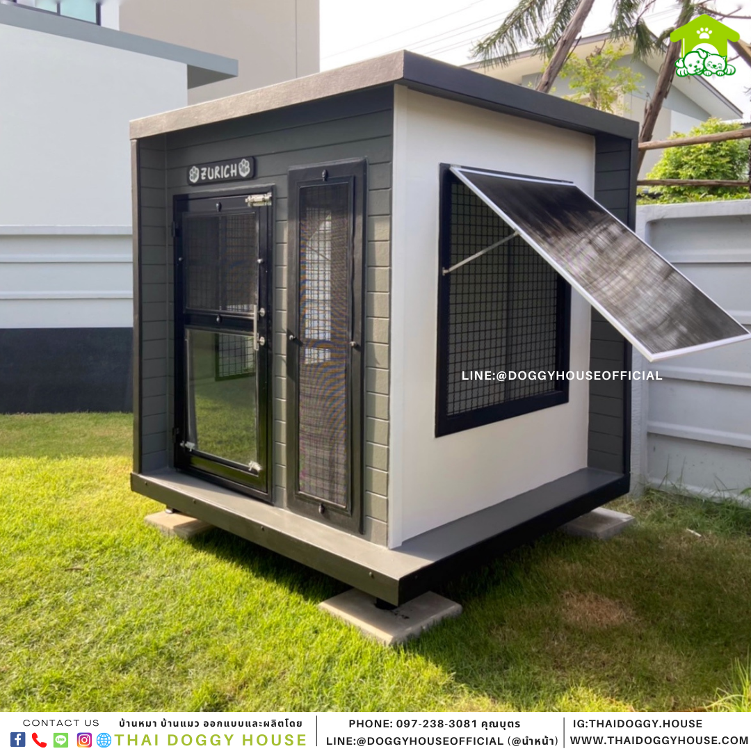 บ้านหมา แบบบ้าน Box style