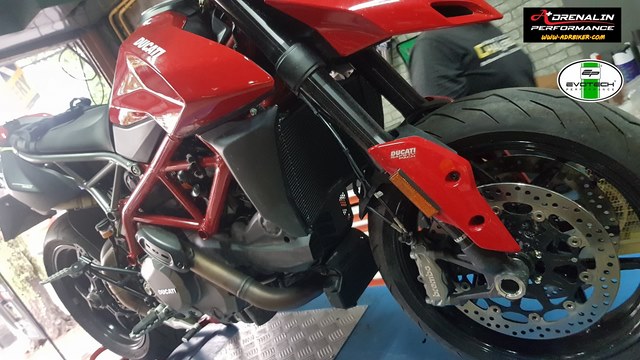 Evotech การ์ดหม้อน้ำ (Radiator guard) สำหรับ HyperMotard 950
