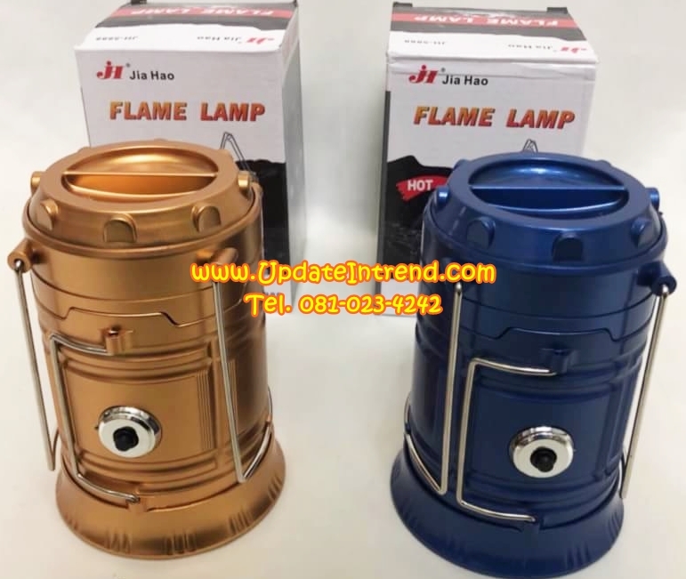 ตะเกียงไฟฉาย ตะเกียงไฟ LED ชาร์จไฟบ้าน Flame Lamp 5888