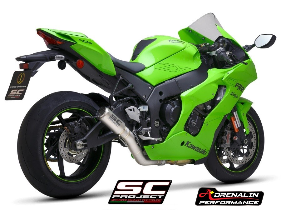 ท่อ SC-Project รุ่น CRT ไทเทเนียม สำหรับ ZX10R 2023+ (For Exhibition only)