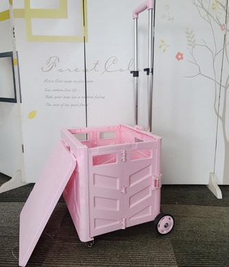 ตะกร้ารถเข็นพับได้