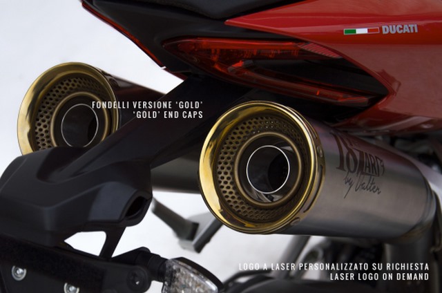 ท่อ Zard full system ท่อคู่ ออกท้าย สำหรับ Panigale 959 (For Exhibition only)