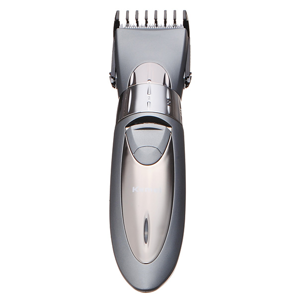 Kemei ปัตตาเลี่ยนตัดแต่งผม กันน้ำได้ รุ่น KM-605 (สีเงิน/เทา)