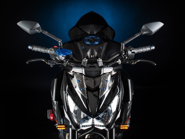 กระจกข้าง Lightech รุ่น sport กระจกสีฟ้าแบบตัดแสง