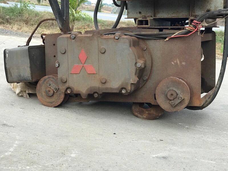 รอกสลิงไฟฟ้ามิซูบิซิ R 2.8 ตัน ยกสูง 6 เมตร เก่ามือสองญี่ปุ่น ขายตามสภาพ ใช้กับคานคู่/MITSUBISHI Hoists second hand