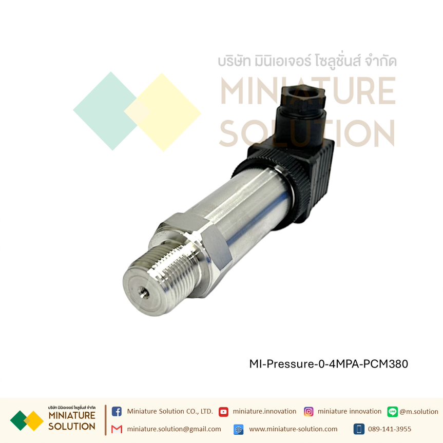 PCM380 Pressure water Pressure sensor RS485 เซนเซอร์วัดความดันน้ำ ความดันอากาศในท่อ ความดันในท่อ สื่อสาร Modbus RTU 485