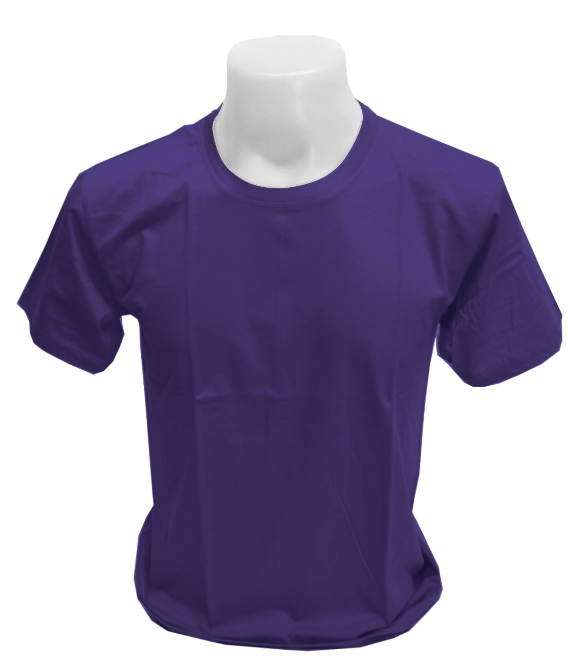 เสื้อยืด สีม่วงเข้ม