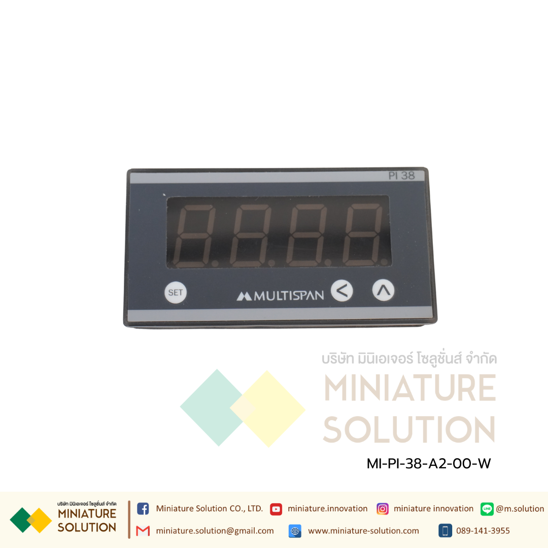 PI-38-A2-00-W Process Indicator, 48x96 Multispan