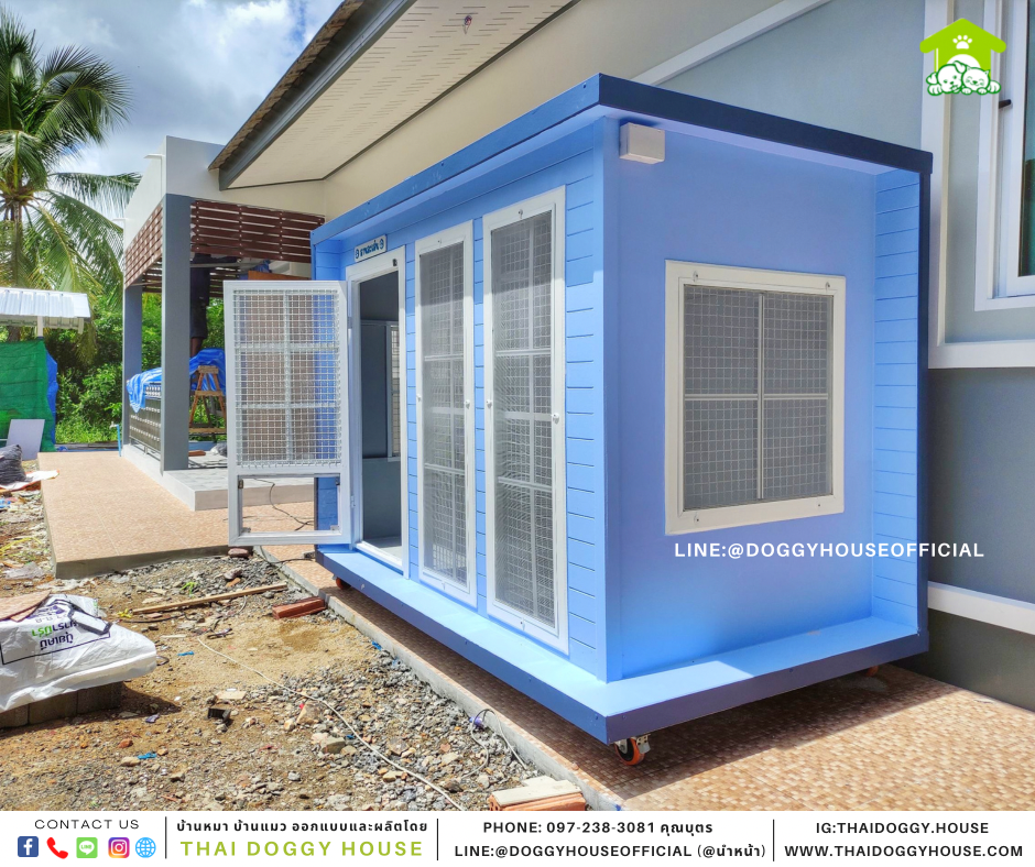บ้านหมา แบบบ้าน BOX STYLE