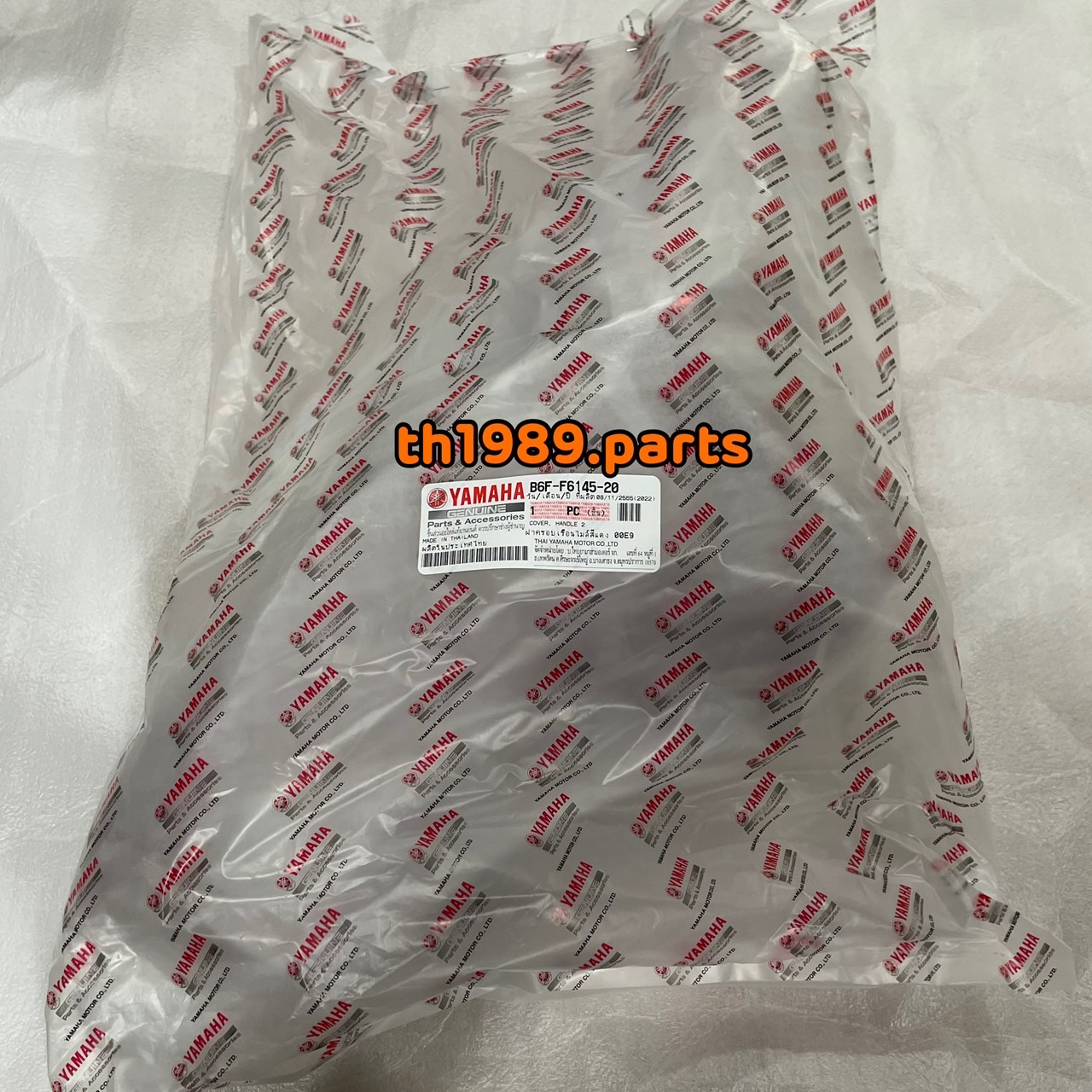 B6F-F6145-20 ฝาครอบเรือนไมล์สีแดง(00E9,CMR) FINN อะไหล่แท้ YAMAHA