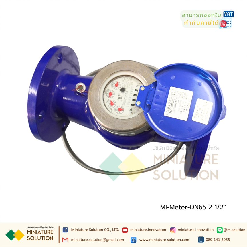 มิเตอร์วัดการใช้น้ำ RS485 Water Flow Meter RS485 MODBUS output DN40 1 1/2"/ DN65 2 ½"/ DN80 3"/ DN125 5"/DN150 6"/DN200 8"