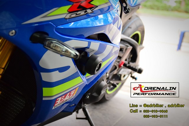 Evotech กันล้มกลาง (Crash Protectors) สำหรับ GSXR1000 L7