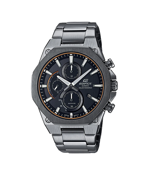 CASIO EDIFICE นาฬิกาข้อมือ นาฬิกากันน้ำ นาฬิกาของแท้ ประกันศูนย์ CMG 1 ปี รุ่น EFS-S570DC-1A