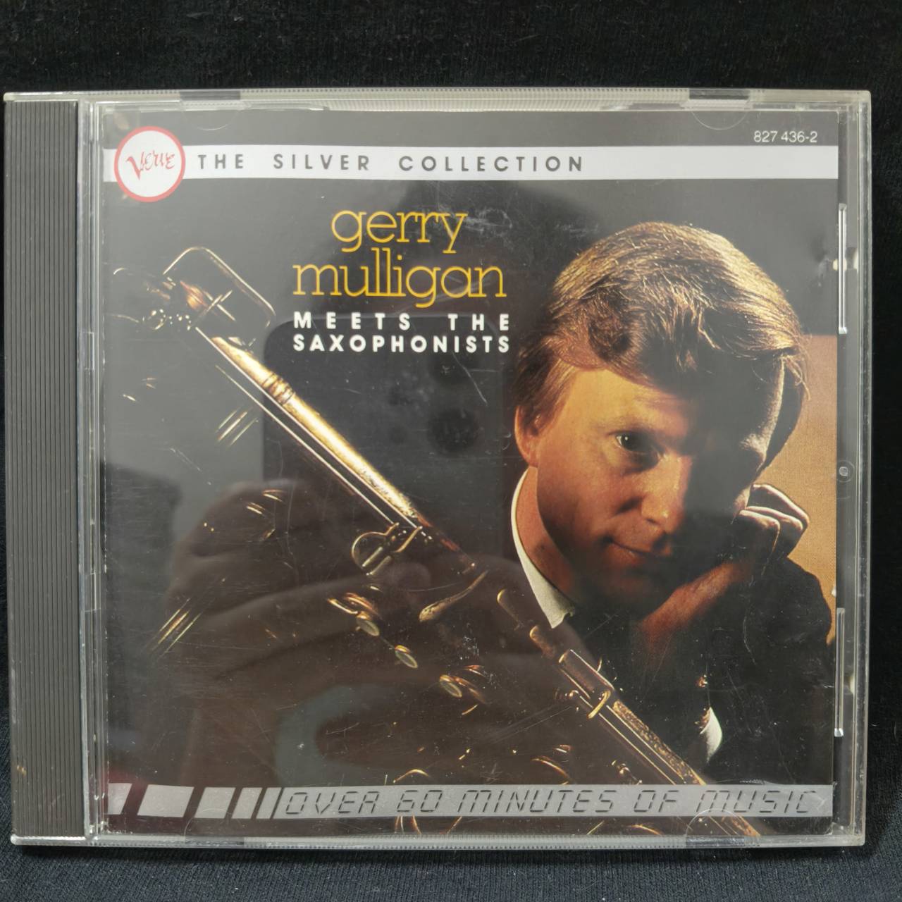 Gerry Mulligan – Gerry Mulligan Meets The Saxophonists (The Silver Collection) / GERMANY / แผ่นเป็นรอย